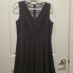 Calvin Klein Mesh Black Dress